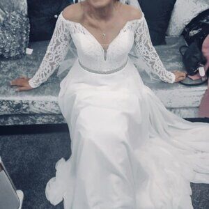 Justin Alexander #55100 Wedding Gown (Unaltered)